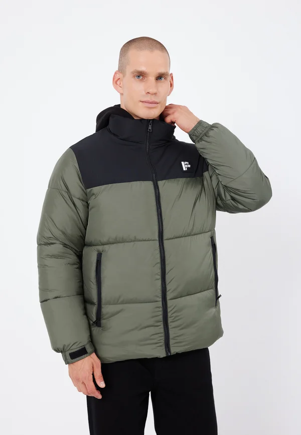 Winterjacke - black,khaki