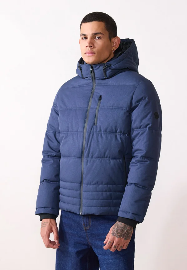 Winterjacke - blue denim