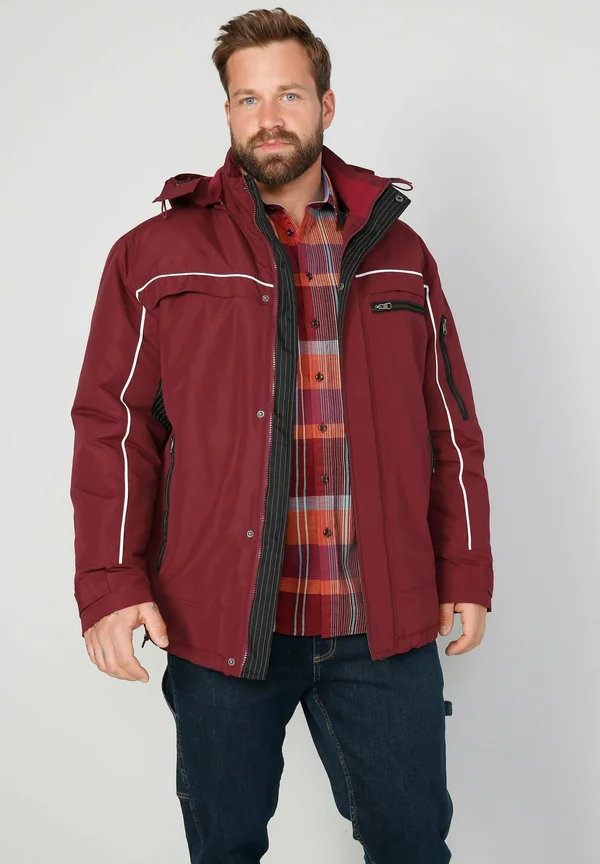 Winterjacke - burgundy