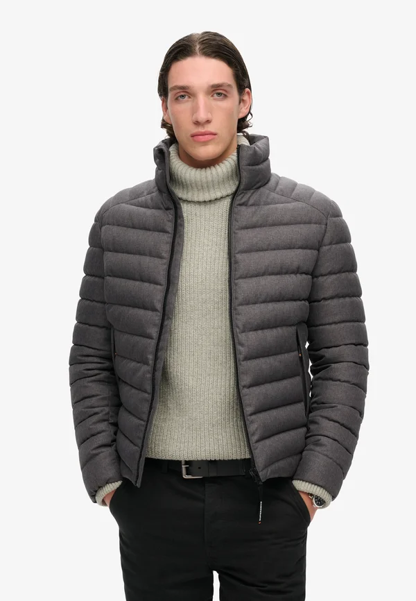Winterjacke - charcoal marl
