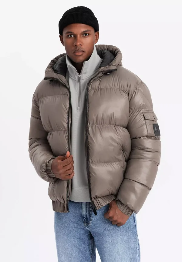 Winterjacke - dark brown