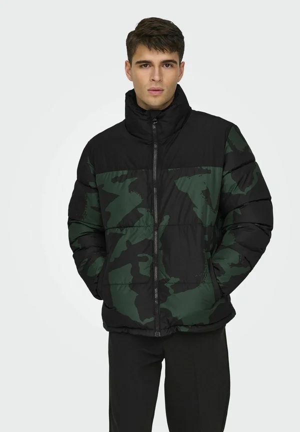 Winterjacke - darkest spruce