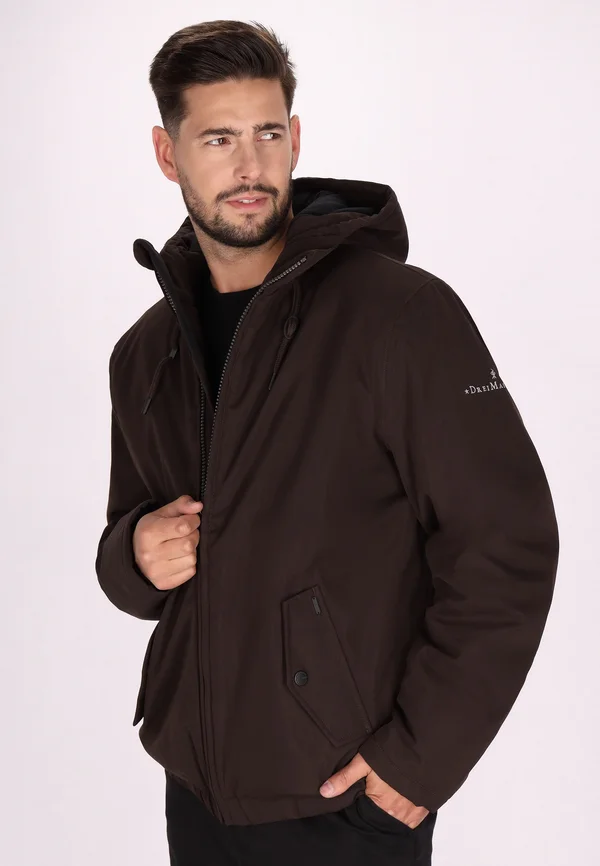Winterjacke - dunkelbraun