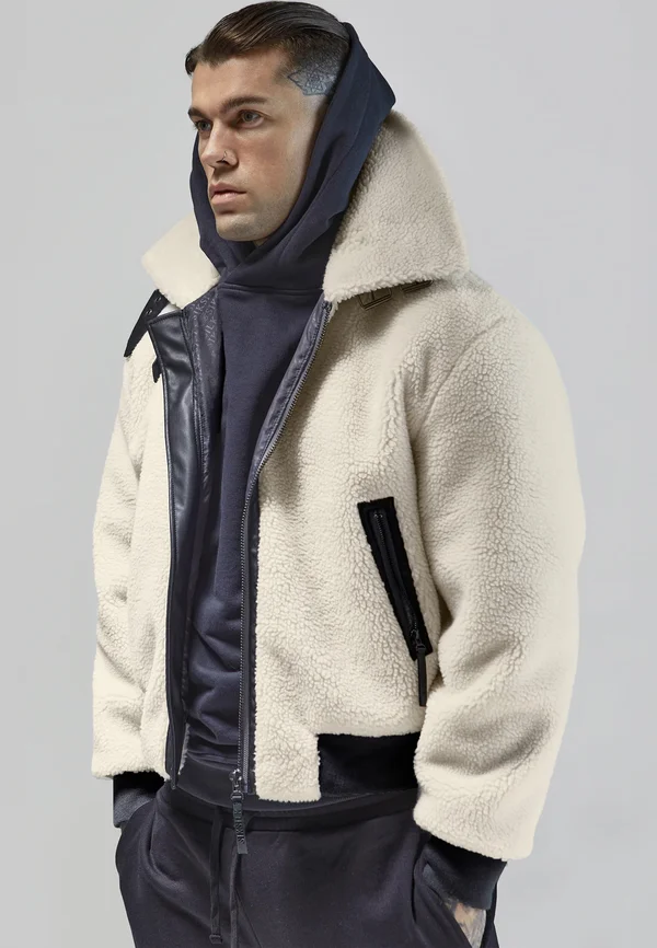 Winterjacke - ecru