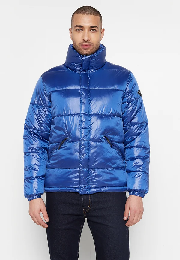 Winterjacke - electric blue