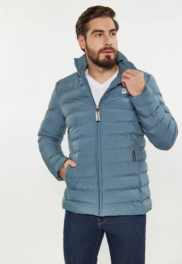 Winterjacke - graublau