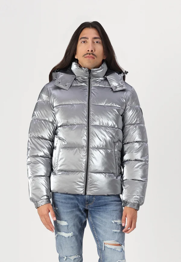 Winterjacke - gunmetal metallic