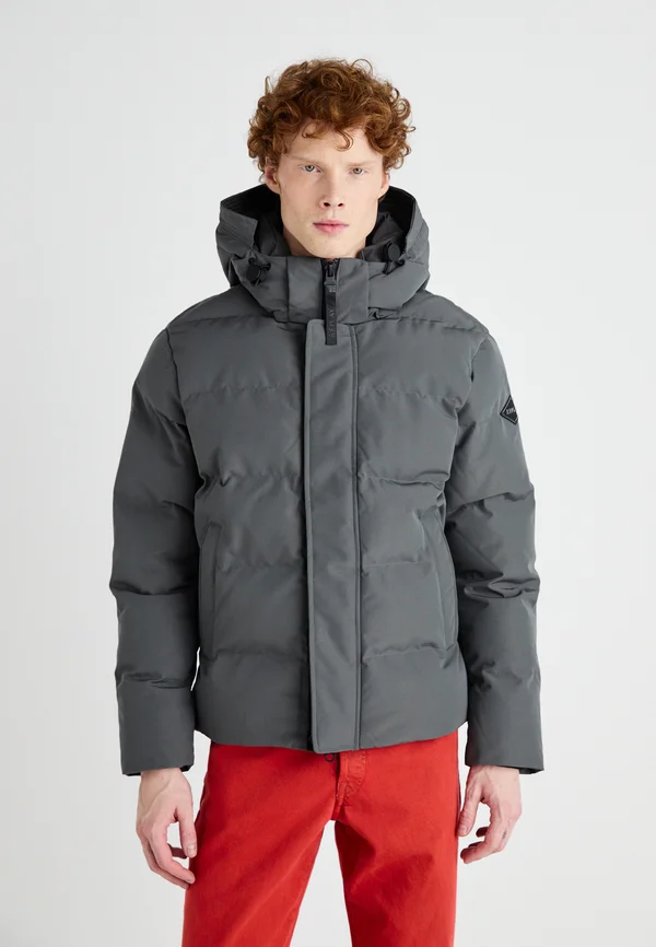 Winterjacke - iron grey