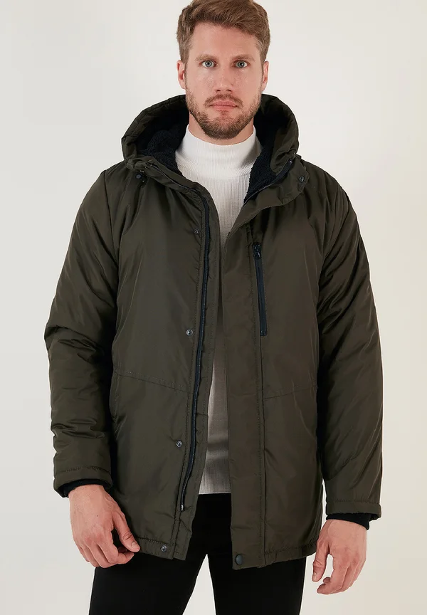 Winterjacke - khaki