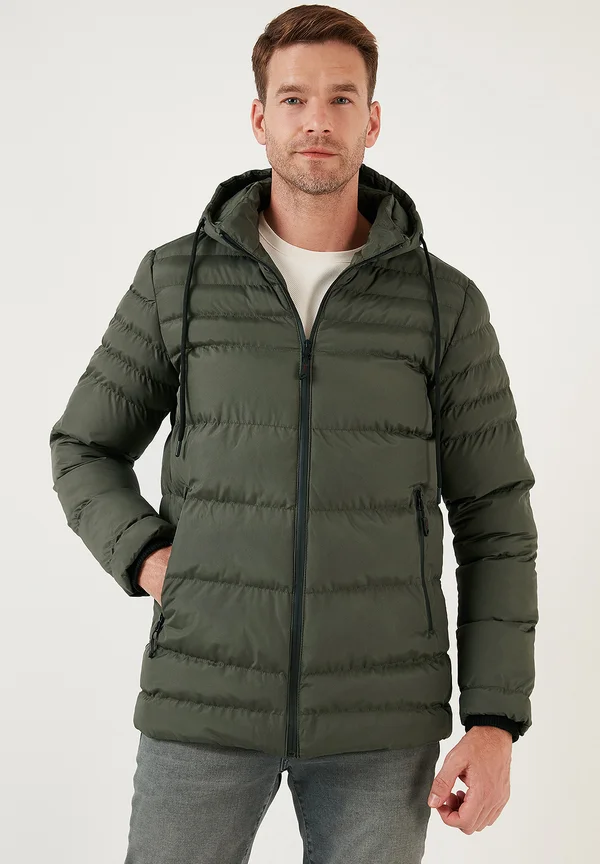 Winterjacke - khaki