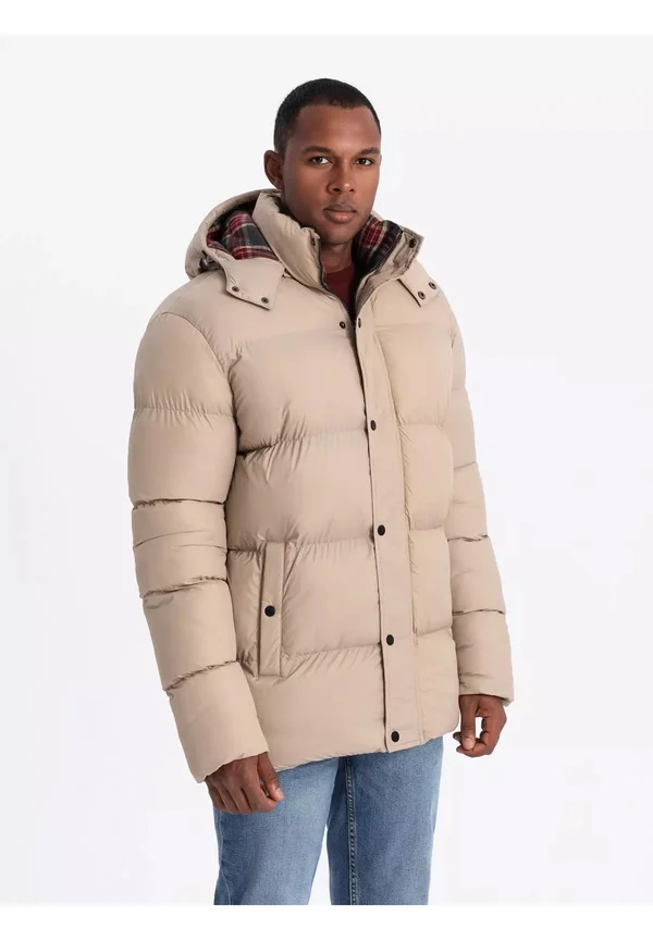 Winterjacke - light beige