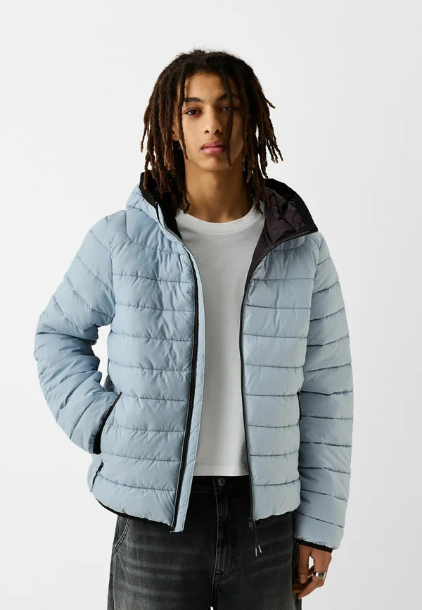 Winterjacke - light blue