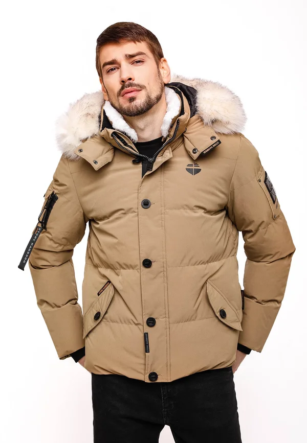 Winterjacke - light brown
