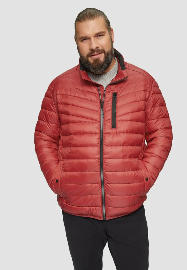 Winterjacke - mohnrot