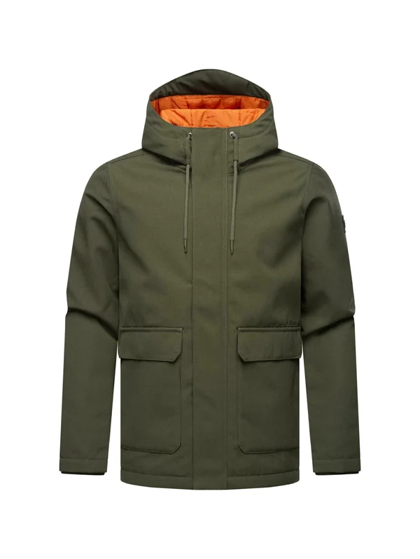 WINTERJACKE MR THEM - Winterjacke - dark olive