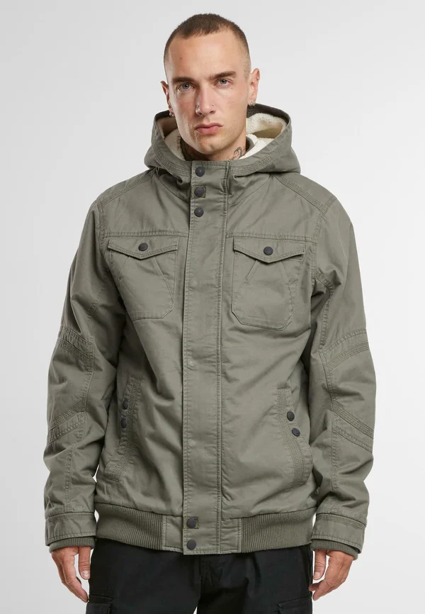 Winterjacke - olive