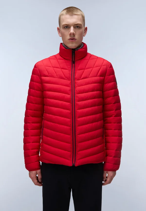Winterjacke - red goji