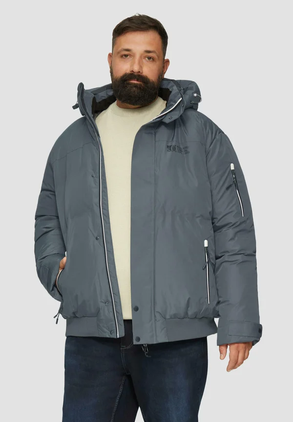 Winterjacke - schiefergrau