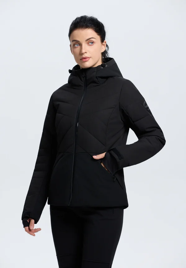 Winterjacke - schwarz