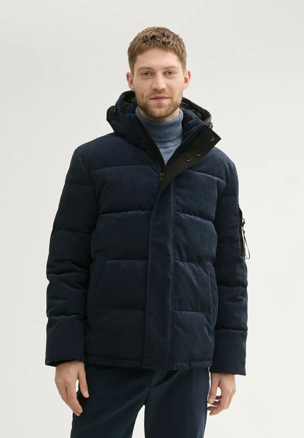 Winterjacke - sky captain navy corduroy