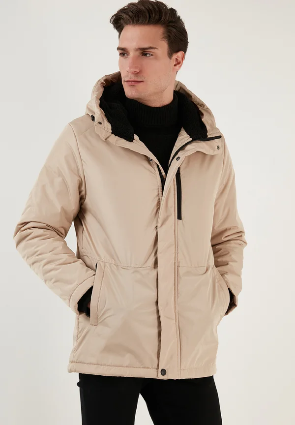 Winterjacke - stone