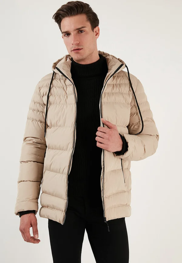 Winterjacke - stone