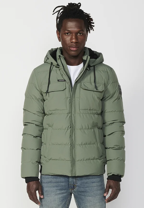 Winterjacke - verde   green