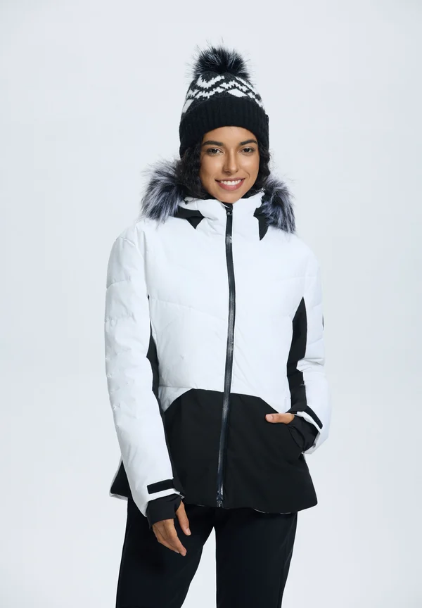 Winterjacke - weiss