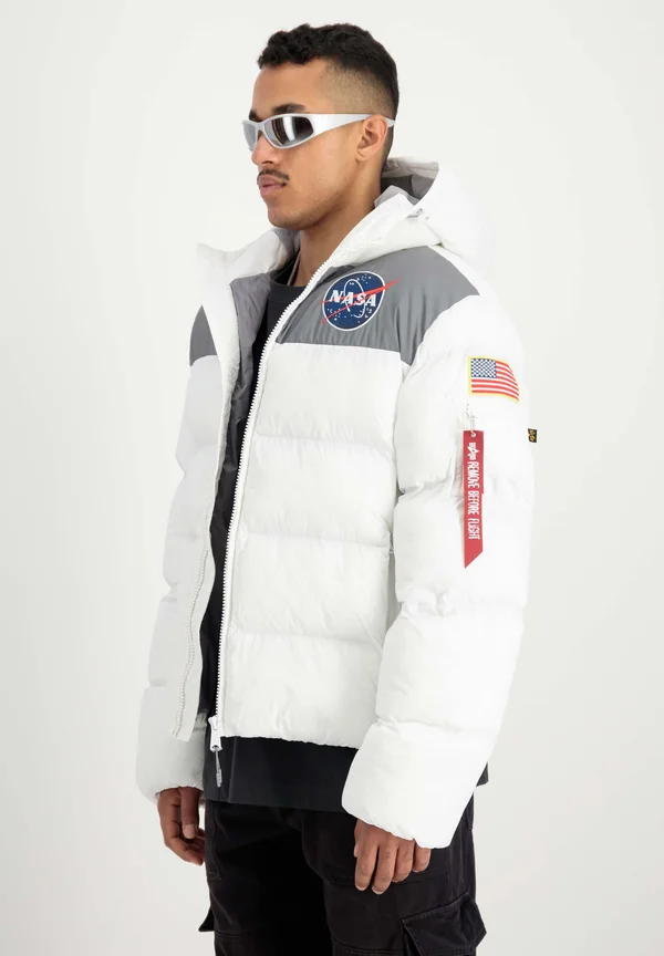 Winterjacke - white