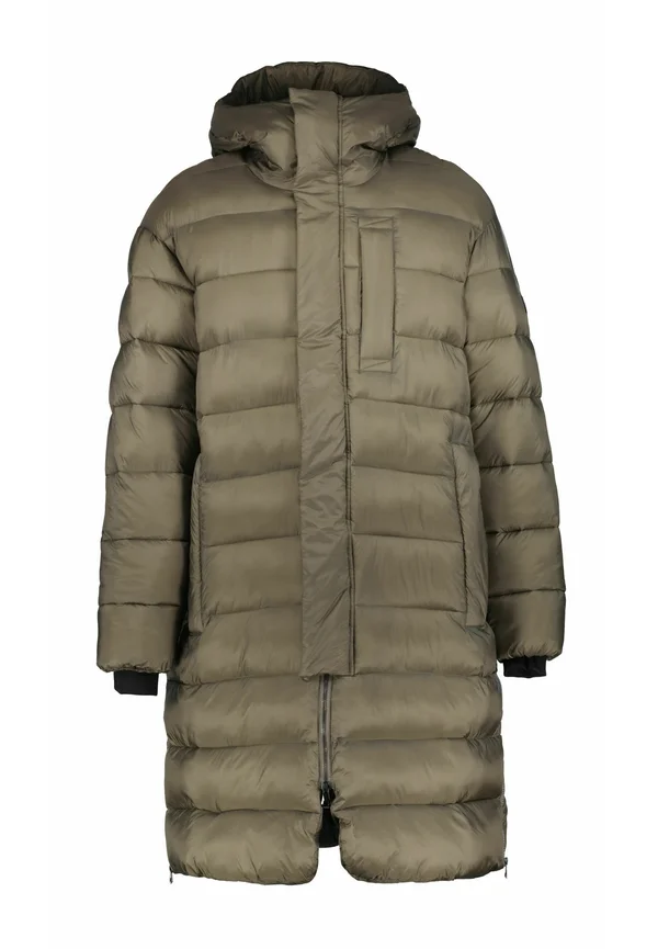 Wintermantel - antikgrün