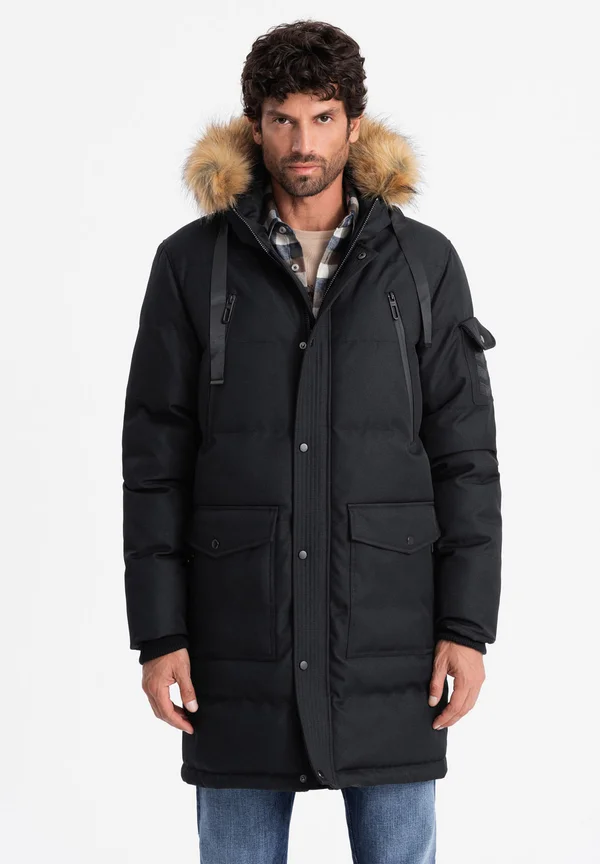 Wintermantel - black