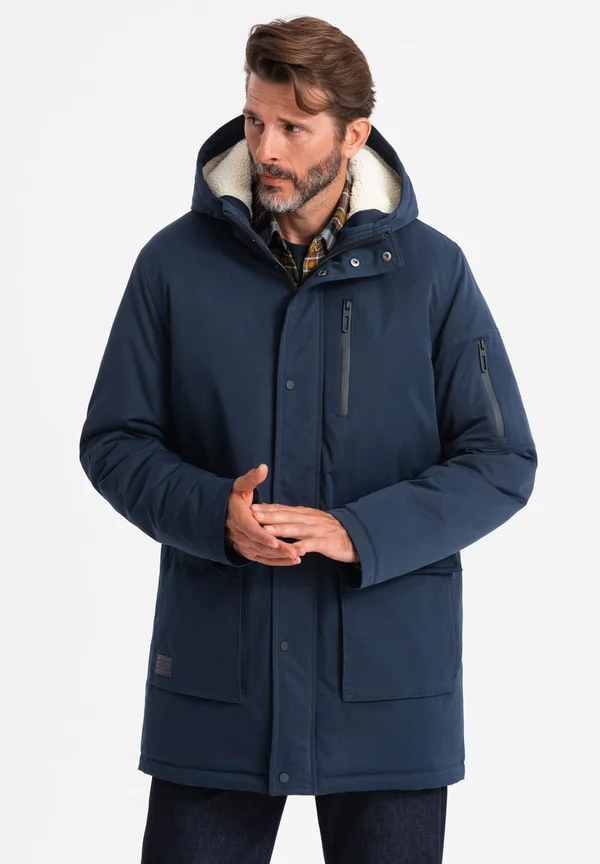 Wintermantel - navy