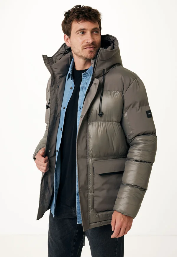 Wintermantel - taupe grey