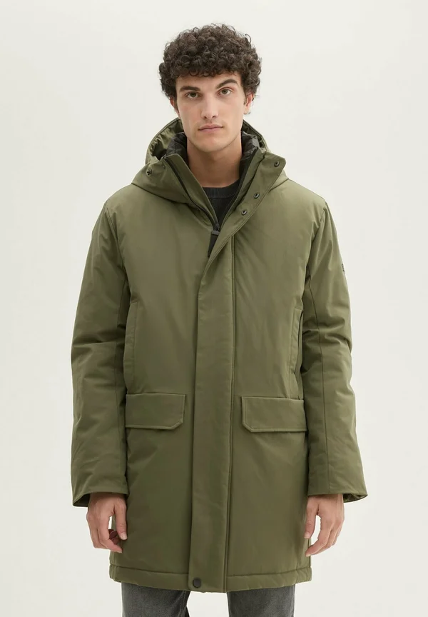 Wintermantel - urban olive green