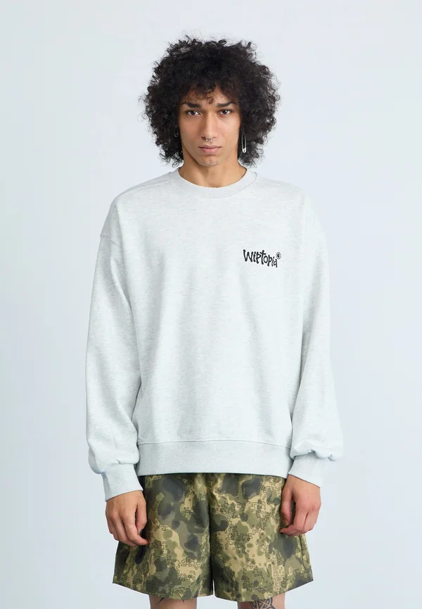 WIPTOPIA - Sweatshirt - ash heather