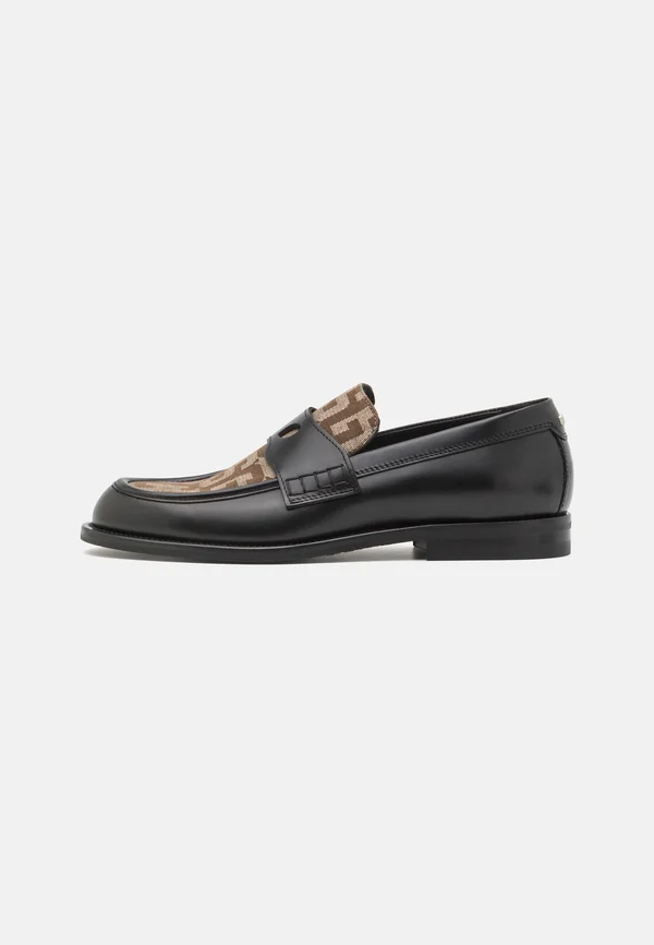 WIRDO MONOGRAM LOAFERS UNISEX - Slipper - brown