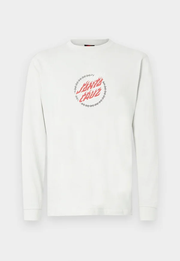 WIRED FLAME DOT FRONT TEE UNISEX - Langarmshirt - mist