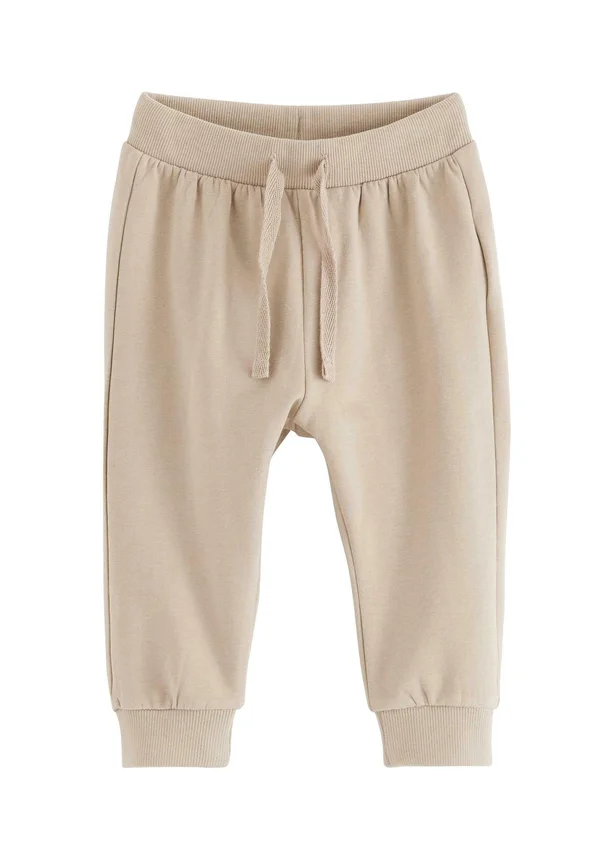 WITH BRUSHED INSIDE  - Stoffhose - dusty beige