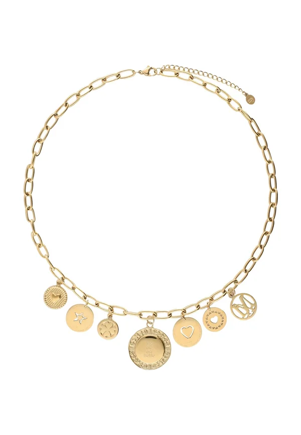 WITH COINS - Halskette - gold coloured