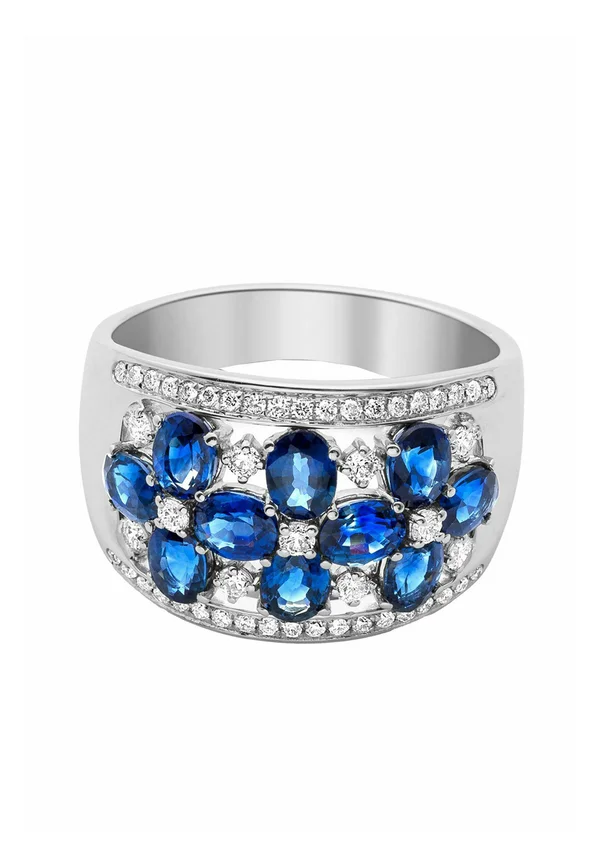 WITH DIAMOND   - Ring - white gold-coloured