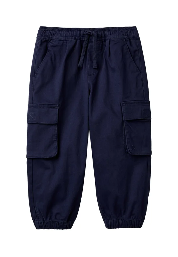 WITH DRAWSTRING - Cargohose - blue