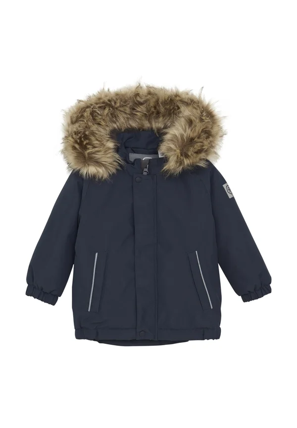 WITH FAKE FUR - Winterjacke - total eclipse