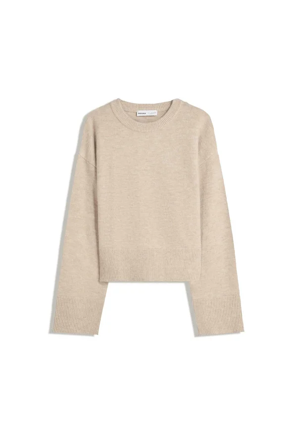 WITH HEM - Strickpullover - sand
