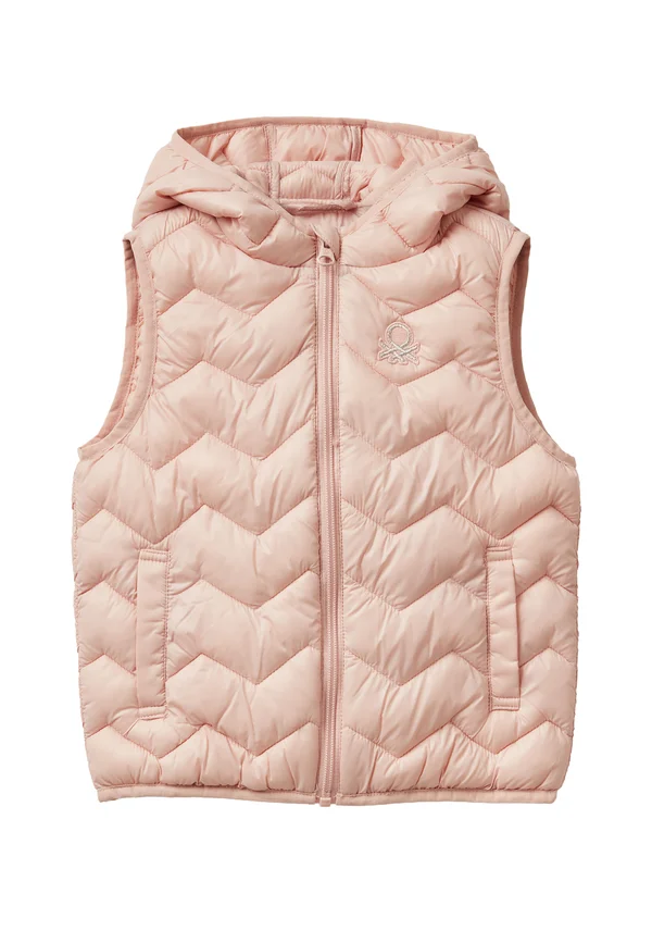 WITH HOOD - Weste - pink