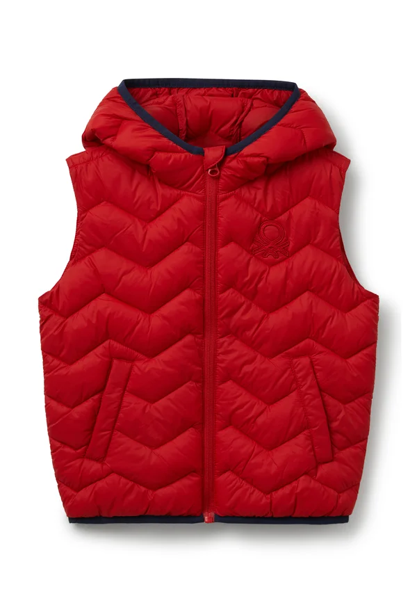 WITH HOOD - Weste - red