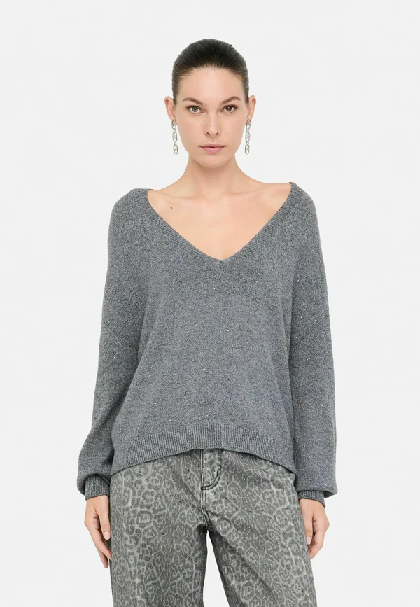 WITH MICRO SEQUINS - Strickpullover - 04485