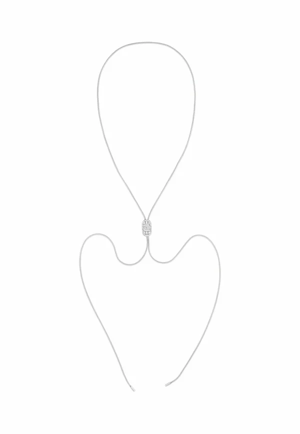 WITH MONOGRAM LOGO - Halskette - silver coloured