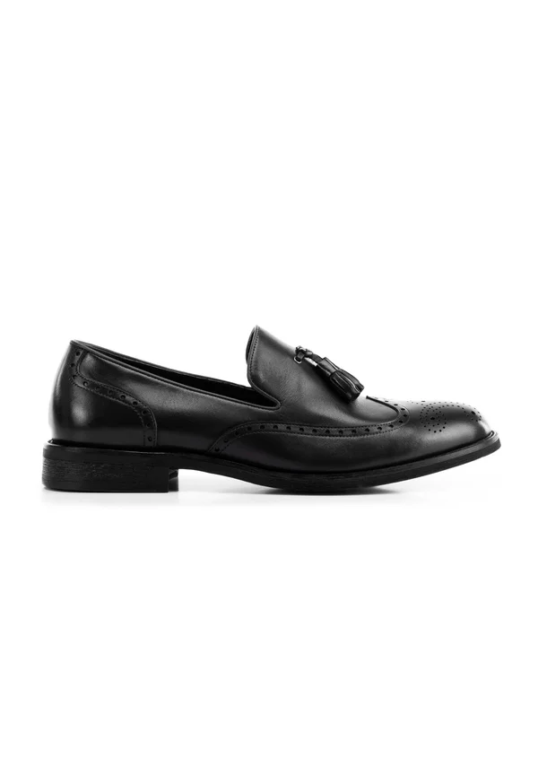 WITH PERFORATIONS - Business-Schnürer - black