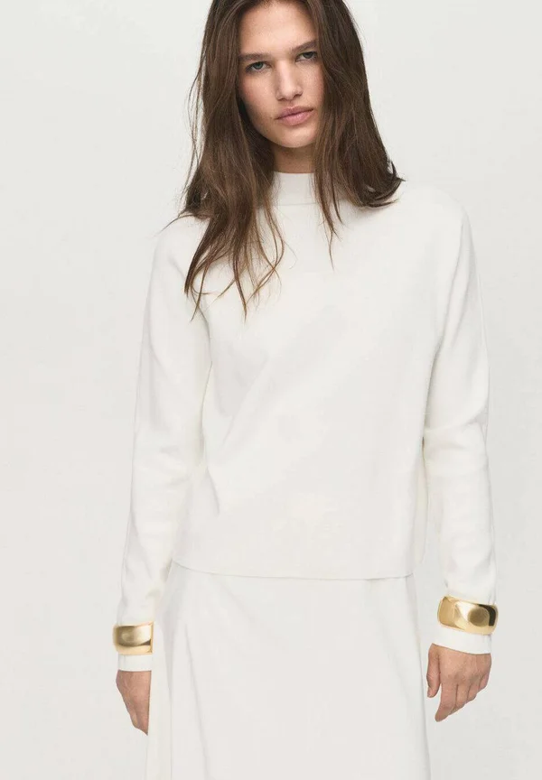 WITH PERKINS - Strickpullover - off-white