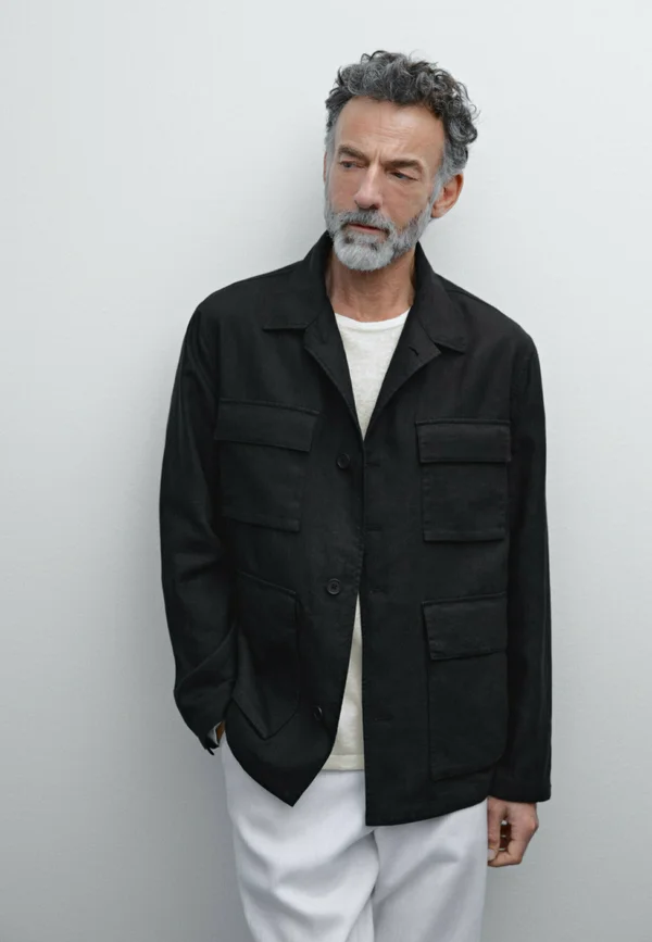 WITH POCKETS - Leichte Jacke - dark blue